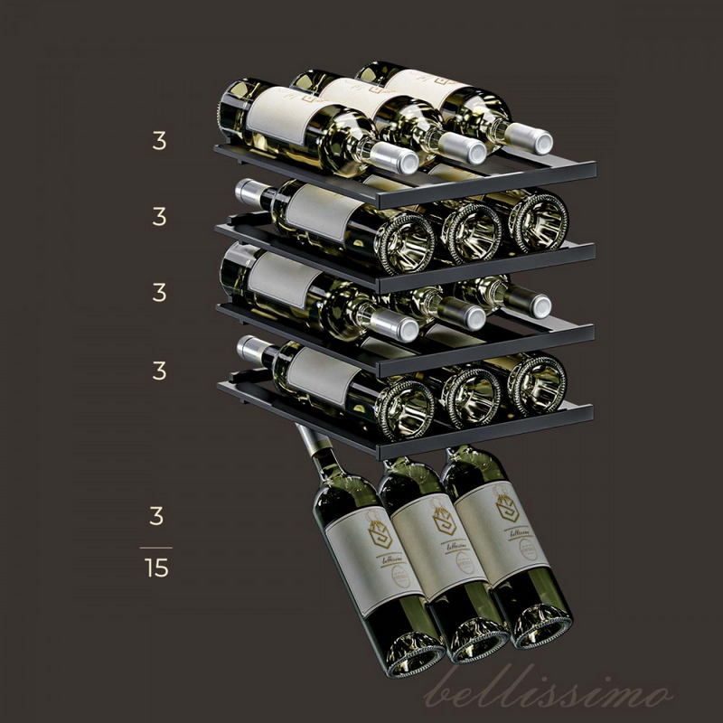Фото Шкаф винный Meyvel MV15-KBF1 компрессорный 10