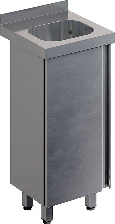 Рукомойник металлический RESTOINOX РНЗ-40/40/85-Б