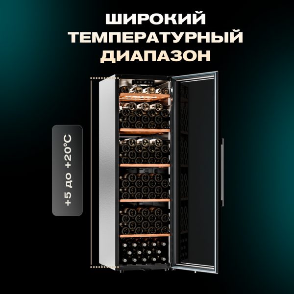 Фото Шкаф винный Meyvel MV133-KBF1 компрессорный 5