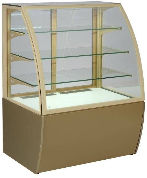 Витрина кондитерская UNIS Eden 100, gold