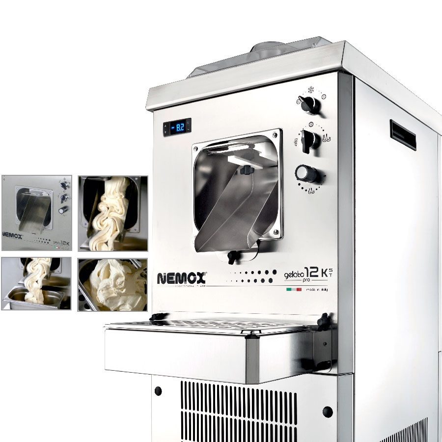 Фото Фризер для твердого мороженого Nemox GELATO 12K ST с 1 чашей 6 л — арт. 0038160250 1