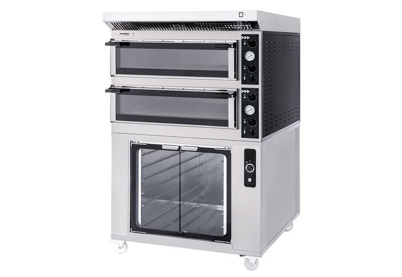 Фото Печь для пиццы Prismafood TRAYS D/GLASS 66L — арт. 1F200126 1