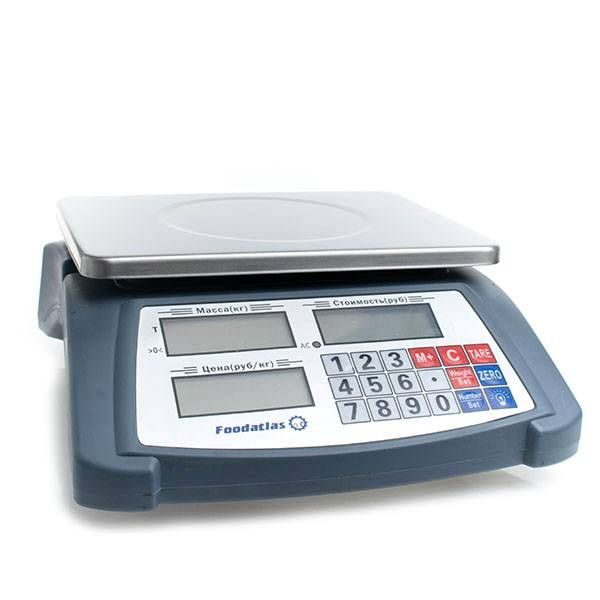 Весы торговые Foodatlas YZ-506 6кг/0, 2гр