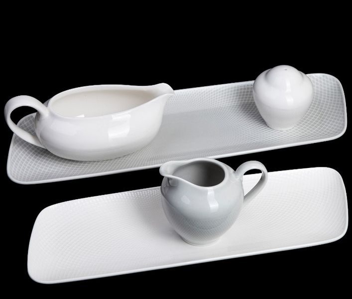 Фото Блюдо Corone Rosenthal L 360 мм, B 110 мм белое — арт. фк9960 13