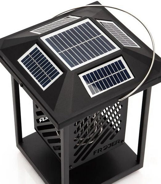 Фото Лампа инсектицидная Frojer PRO — арт. DC1 Solar черная 6