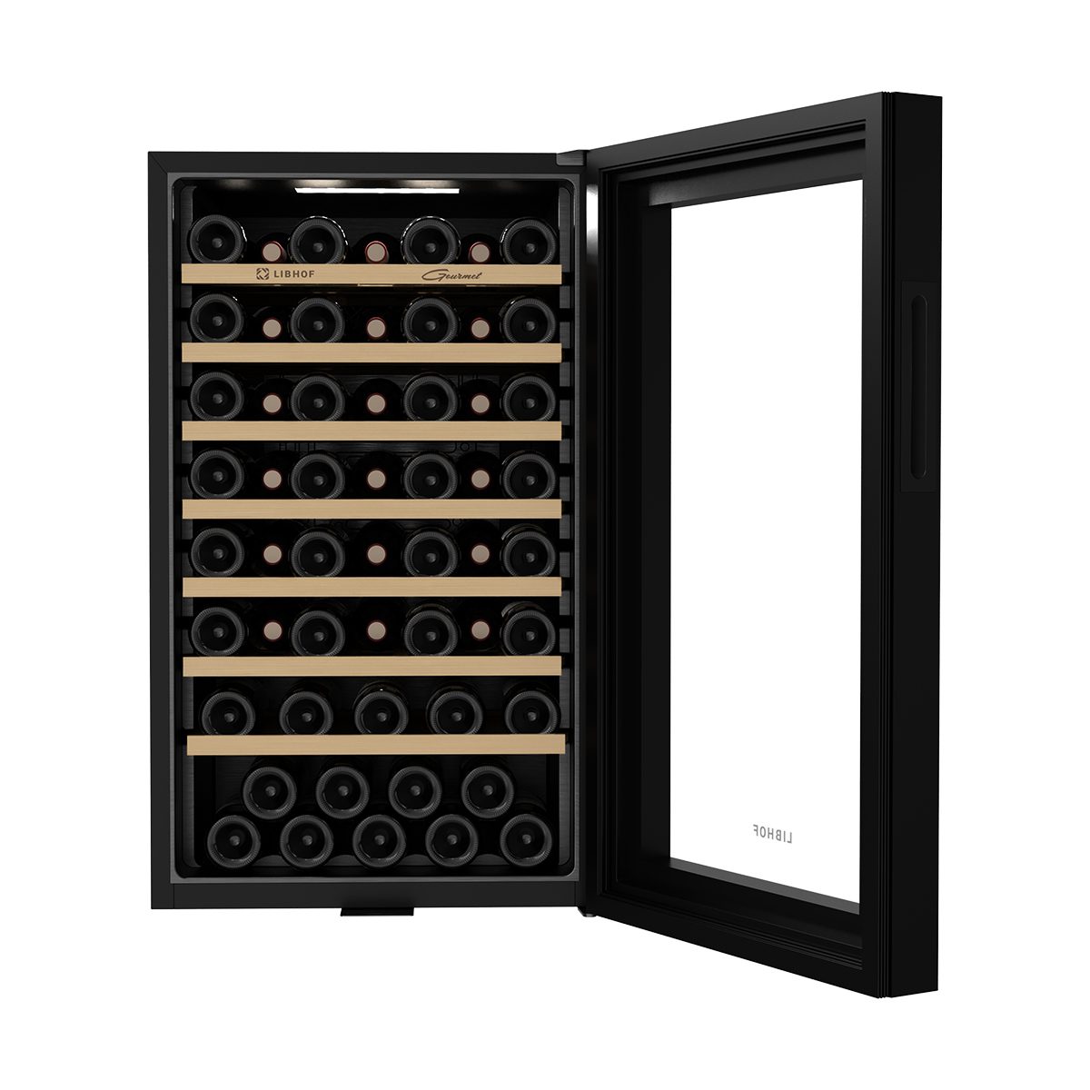 Фото Шкаф винный Libhof GM-56 black — арт. libgm56b 10