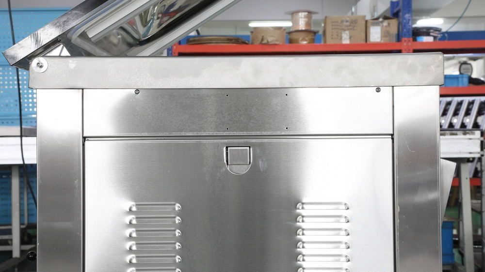 Фото Упаковщик однокамерный Hualian Machinery DZQ-500/2E (нерж., газ) 4