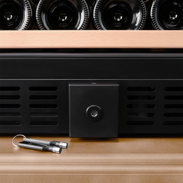 Фото Шкаф винный Meyvel MV163PRO-KBT2 (натуральный бук) компрессорный 8