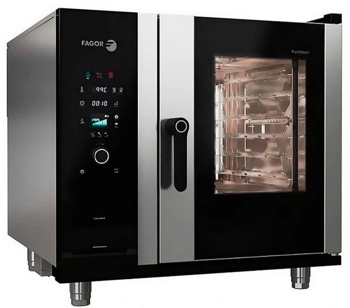 Фото Пароконвектомат газовый FAGOR CPW-061-G NG R SW S 1
