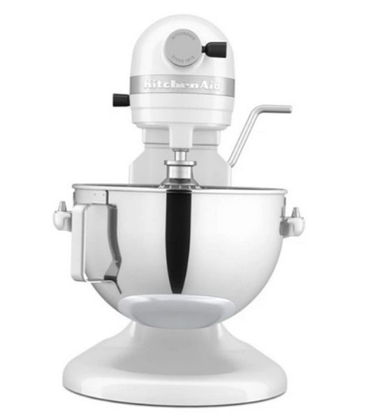 Фото Миксер планетарный настольный KitchenAid 5KSM55SXXEWH белый 3