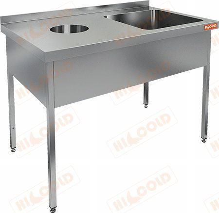 Ванна моечная с отверстием HICOLD НДСО1М-12/6БП
