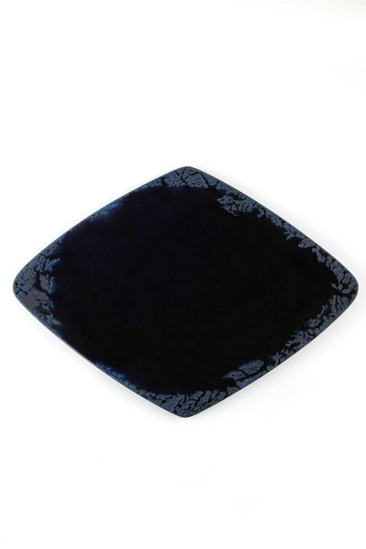 Тарелка ромб 34см Root Blue 188835 ROOT BLUE