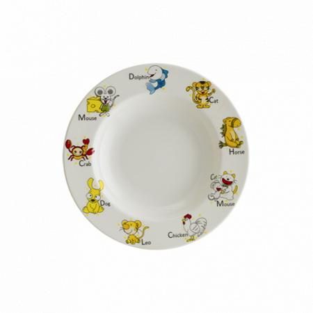 Фото Тарелка Bonna Kids 300 мл, D 230 мм, H 38 мм — арт. KIDS BNC 23 CK 1