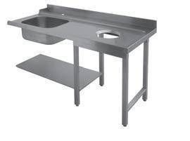 Стол предмоечный Apach Cook Line 75442 1500 мм