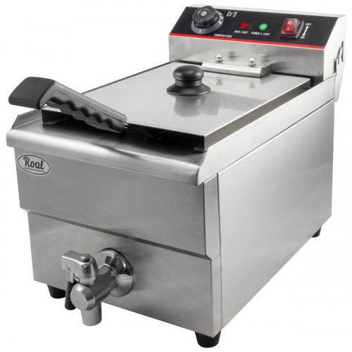 Фритюрница электрическая ROAL SZ-101V с краном