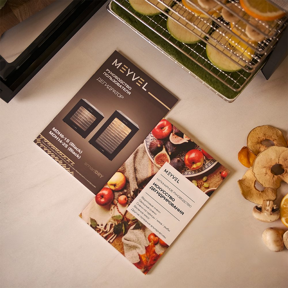 Фото Дегидратор сушилка Meyvel MDH8-1S (Black) 31