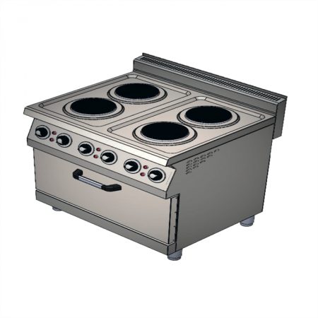 Плита электрическая CSA конфорочная 80*70*85 см
