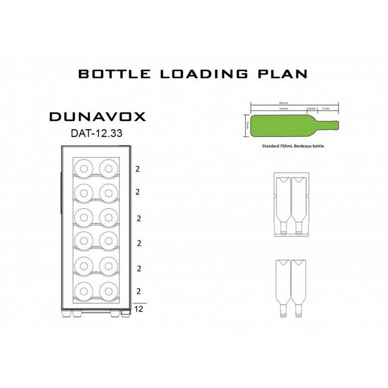 Фото Шкаф винный Dunavox DAT-12.33DC 8