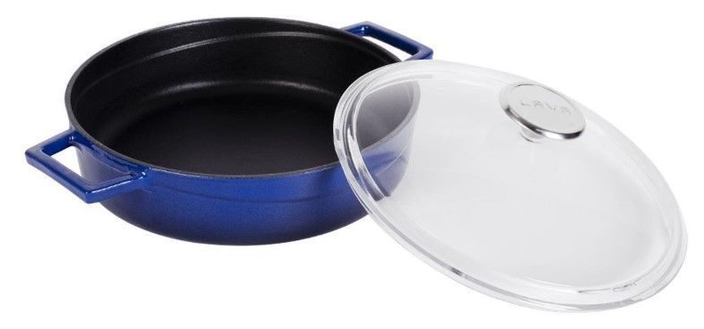 Кастрюля LAVA GLAZE SERIES артикул LV Y ST 24 K3 B