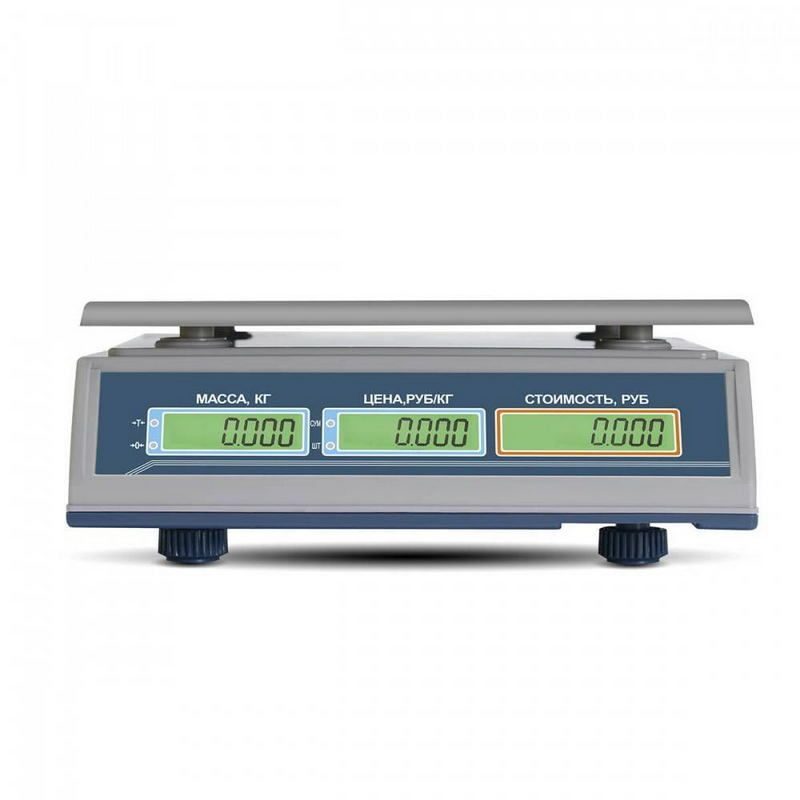 Фото Весы торговые MERTECH M-ER 322 AC-15.2 "Ibby" LCD 4