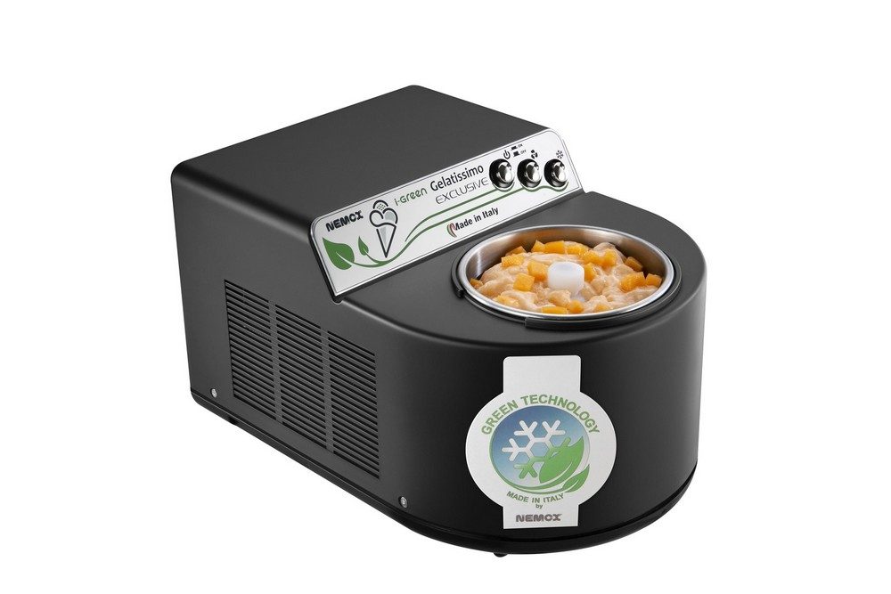 Фото Фризер для твердого мороженого Nemox GELATISSIMO Exclusive черный, с 1 чашей 1.7 л — арт. 003A610260 5