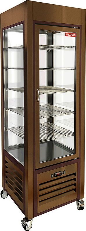 Шкаф кондитерский HICOLD VRC 350 Bronze FR