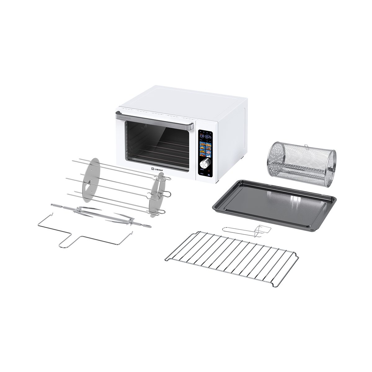 Фото Мини-печь Libhof ESL-40 white — арт. libesl40w 15