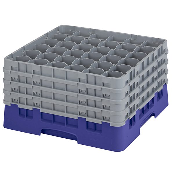 Кассета для бокалов Cambro Hmax 238 мм, 36 ячеек
