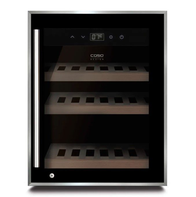 Шкаф винный CASO WineSafe 12 Black