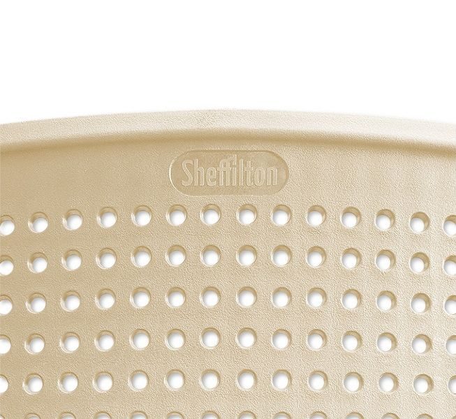 Фото Стул Sheffilton SHT-S85PB-1 бежевый/бежевый/черный муар 5