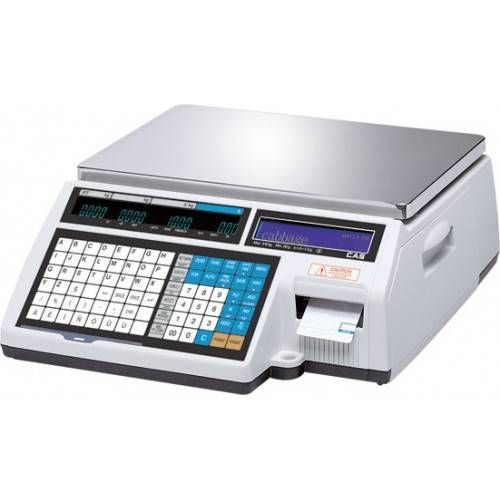 Весы торговые с печатью этикеток CAS CL5000-15B