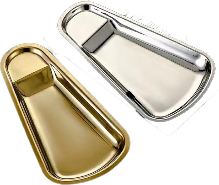 Фото Блюдце (парковка) для раздаточных приборов Crazy Pan конус золото — арт. CP-PRK-CONUS-G 1