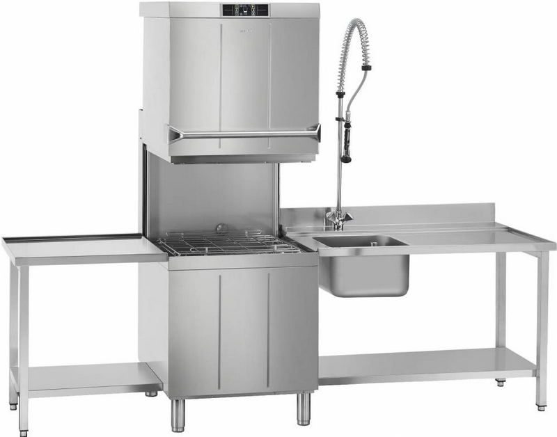 Фото Машина посудомоечная купольная SMEG HTY620DH 3
