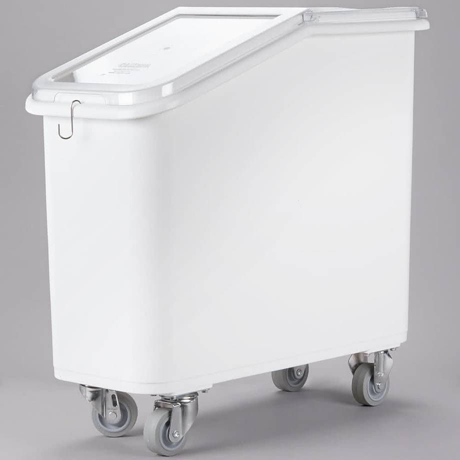 Фото Контейнер для сыпучих продуктов Cambro передвижной белый — арт. IBS20 148 3