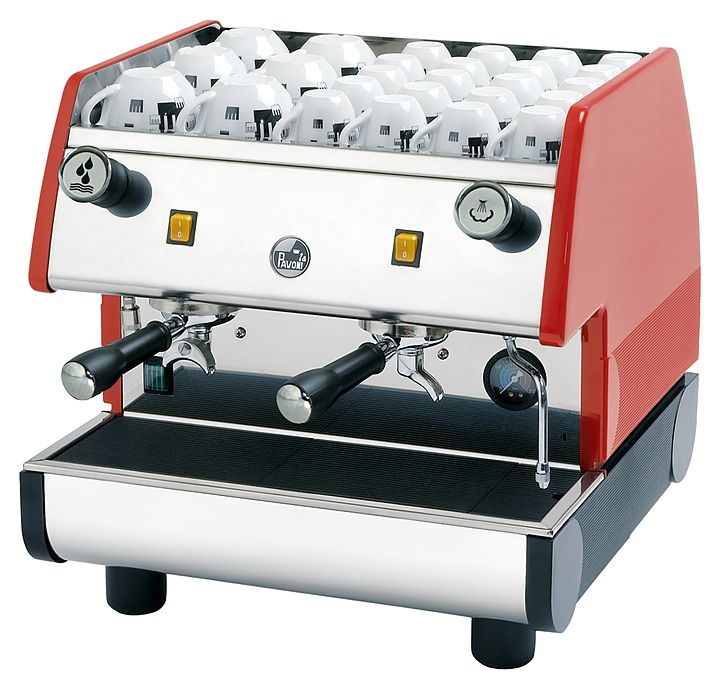 Кофемашина рожковая La Pavoni PUB2M красный