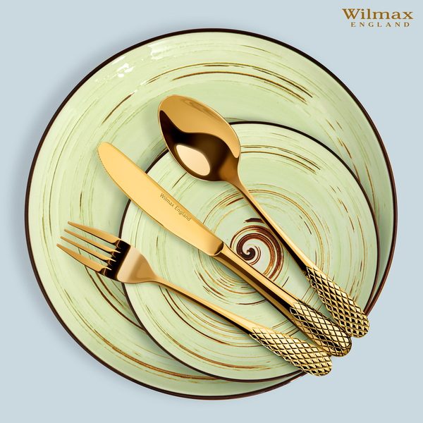 Фото Ложка столовая Wilmax Julia Gold L 210 мм — арт. WL‑999233/A 2