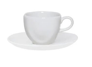 Кофейная пара OXFORD White 75 мм артикул RB05-9504