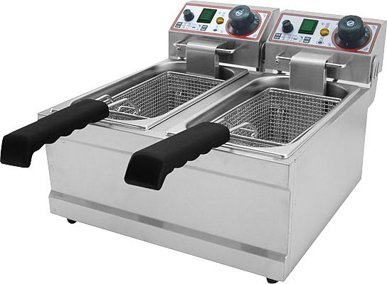 Фритюрница электрическая BECKERS FB 4 + 4 LT