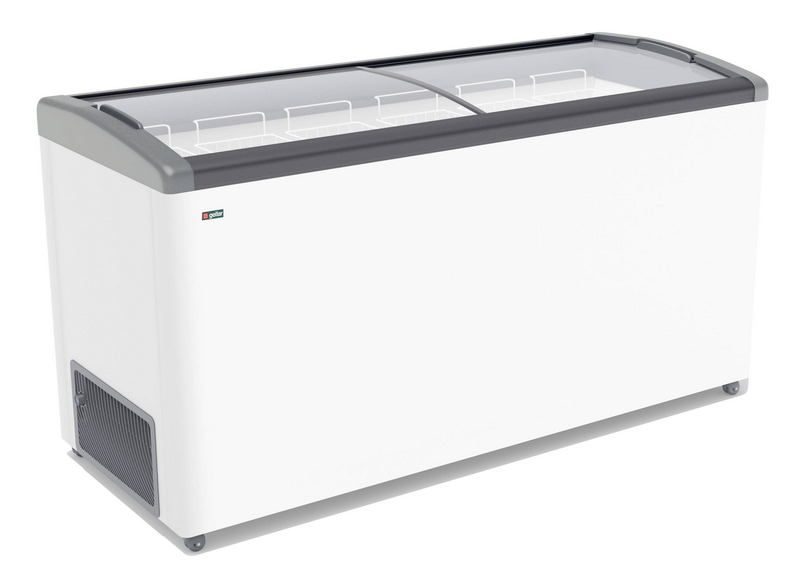 Морозильный ларь Gellar FG 600 E серый