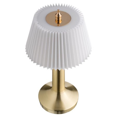Фото Светильник настольный MGline LED PINE D 135 мм, H 265 мм, белый 1