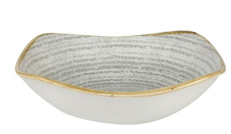 Фото Салатник CHURCHILL Homespun Stone Grey 570 мл, L 175 мм, B 175 мм — арт. SPSGSQ71 1