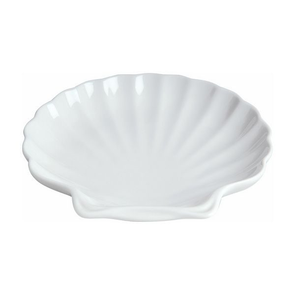 Фото Блюдо Cameo Imperial White Раковина 120х116 мм, H 29 мм — арт. 210-505 1