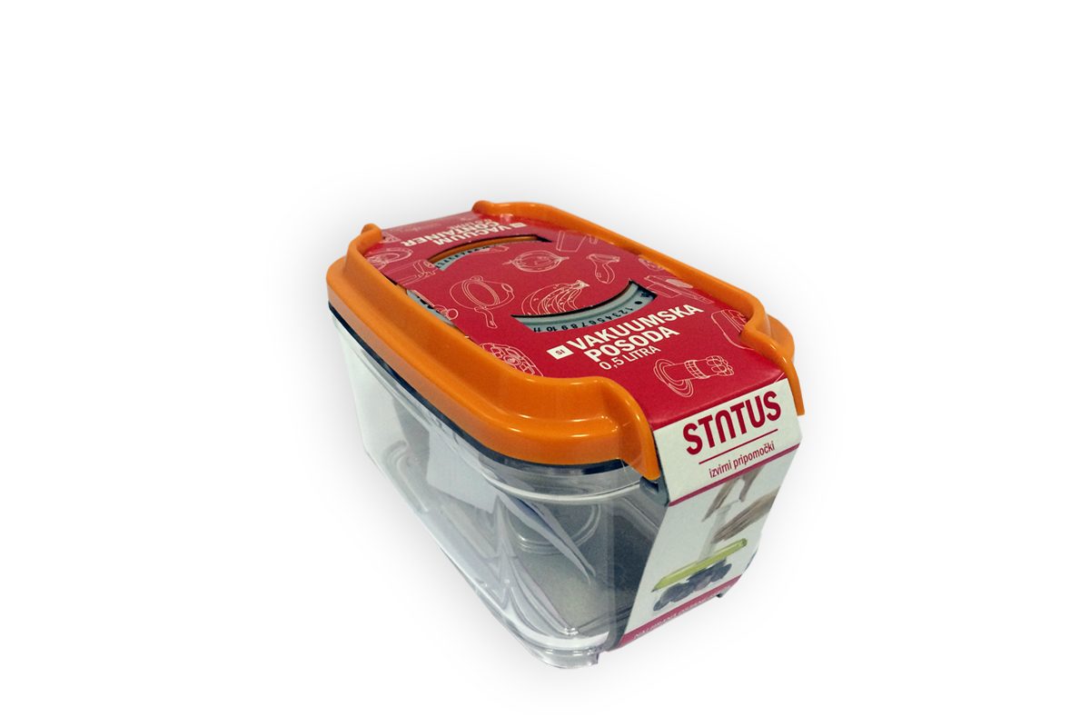 Контейнер вакуумный STATUS VAC-REC-05 Orange