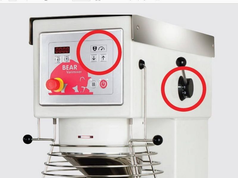 Фото Миксер планетарный напольный BEAR VARIMIXER AR100 VL-1L/AP 1