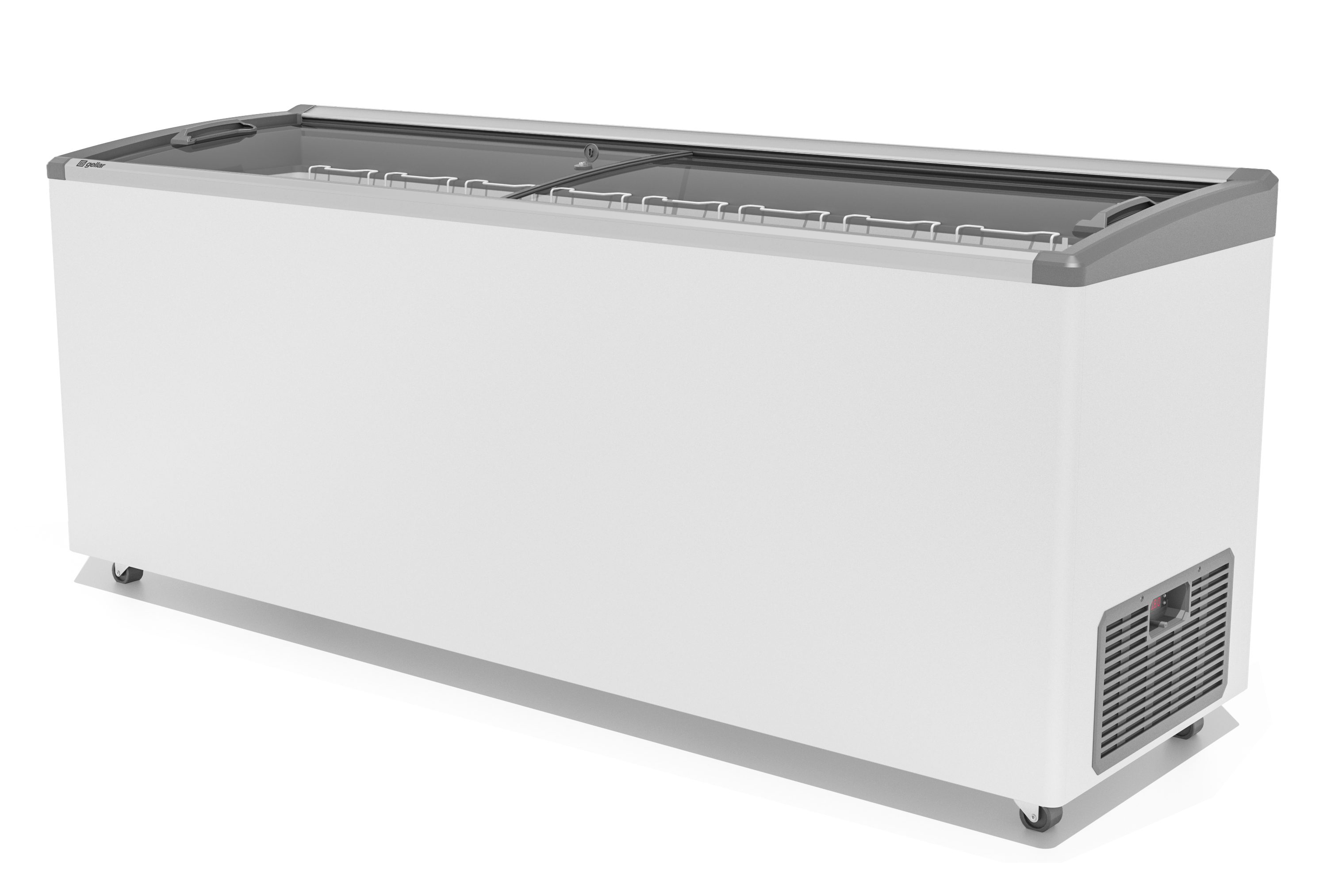 Морозильный ларь Gellar FG 700 E серый V25
