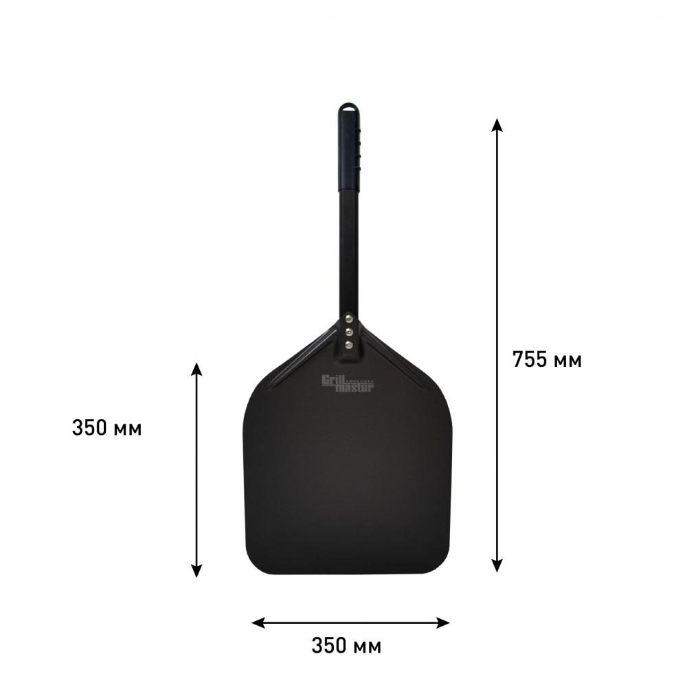 Фото Лопата для пиццы GRILL MASTER 350-S без перфорации 2
