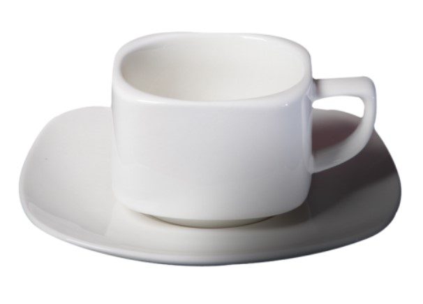 Фото Чашка кофейная Cameo Square Coupe 200 мл, L 110 мм, B 80 мм, H 70 мм — арт. 712-80C 3