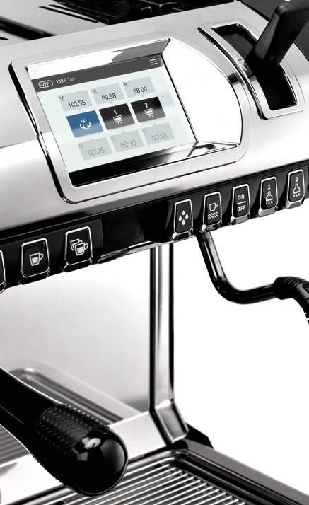 Фото Кофемашина рожковая Nuova Simonelli Aurelia WAVE T3 2Gr 380V pearl группа/белый жемчуг/самоочистка 4