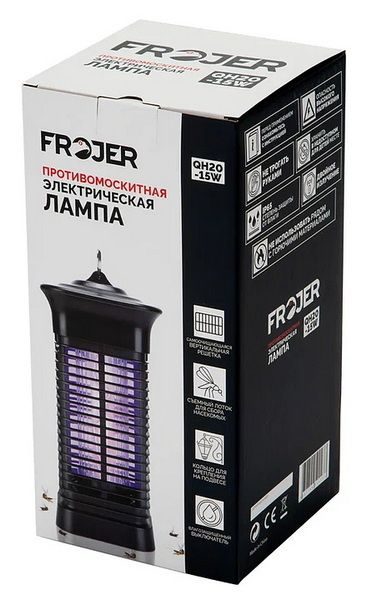 Фото Лампа инсектицидная Frojer — арт. QH20-15W 3