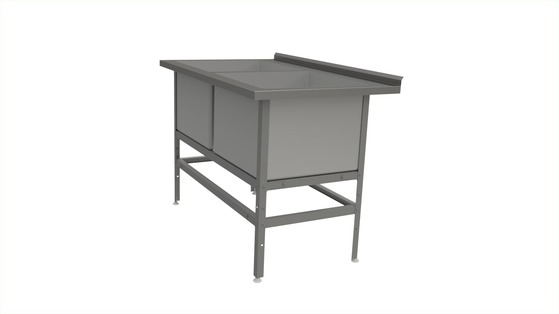 Ванна моечная Hessen Sinc WP 2/12755 (нерж)